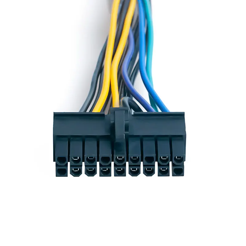 PSU ATX 24Pin إلى 18Pin محول محول وصلة كابل الطاقة ل HP Z420 Z620 سطح المكتب محطة اللوحة 18AWG 30 سنتيمتر #5