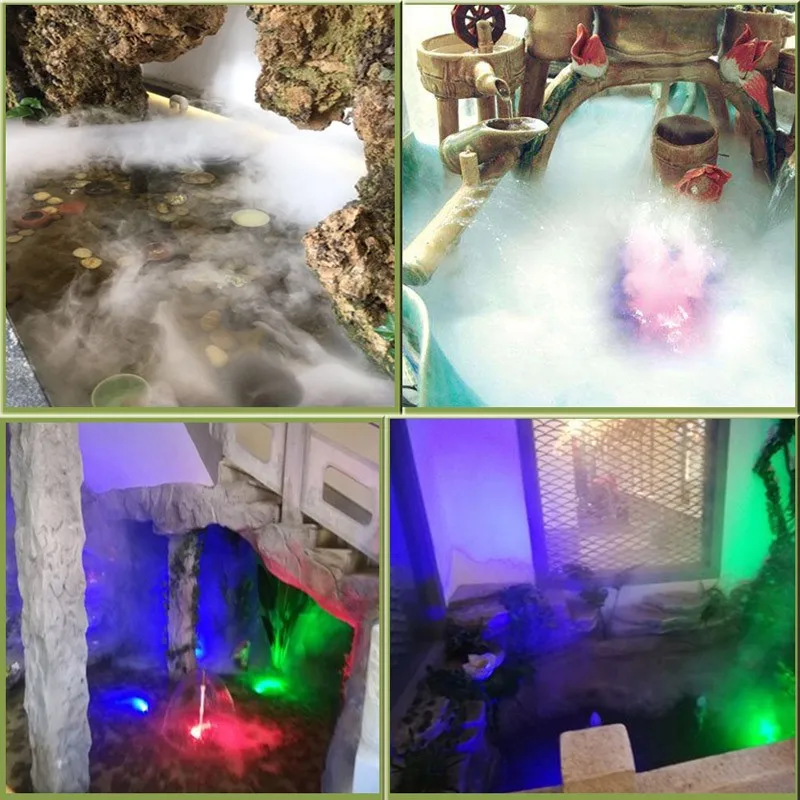 110V 220V 10หัวความชื้นอุตสาหกรรมเครื่องอัลตร้าโซนิคพ่นหมอก Fogger อุตสาหกรรม Humidifier Sprayer One + ความชื้น2ชุด