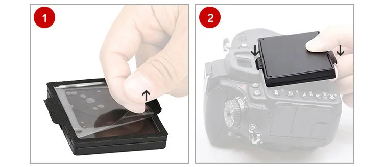thumbnail image 2 of MaxRecor Crystal Clear Screen Protector For Nikon D3 DSLR Camera 2 of 3