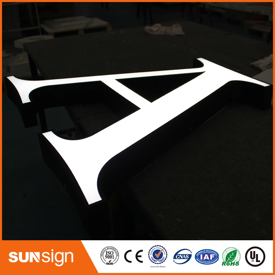 3d Kanaal Letters Teken Buiten