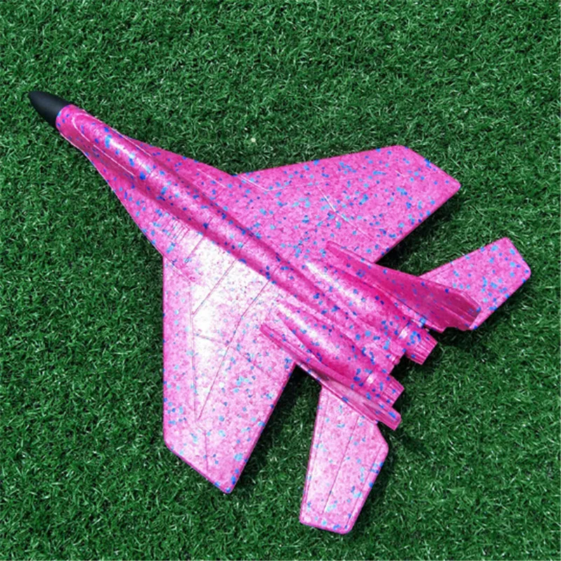 DIY Kids Toys Hand Throw Flying Glider Fighter Planes Foam Aeroplane Model Party Bag Fillers Flying Glider Plane For Kids Game