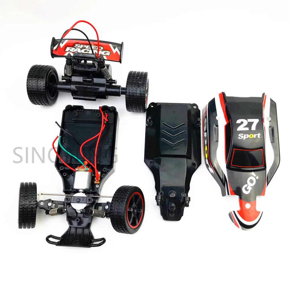 Off-road vehicle chassis four-wheel steering robot trolley platform sports RC car accessories kit