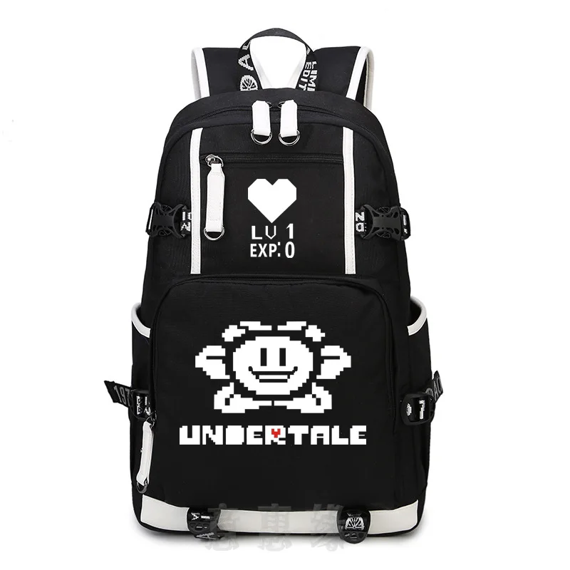 New UNDERTALE  Backpack Cosplay Anime oxford Bag Schoolbag Travel Bags