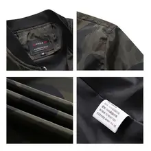 Men’s Camouflage Bomber Jacket M-7XL #4