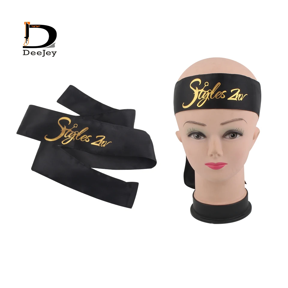 

60x1100mm polyester satin edge scarf silk head wrap black white hot pink hair tie band custom available 50pcs lot