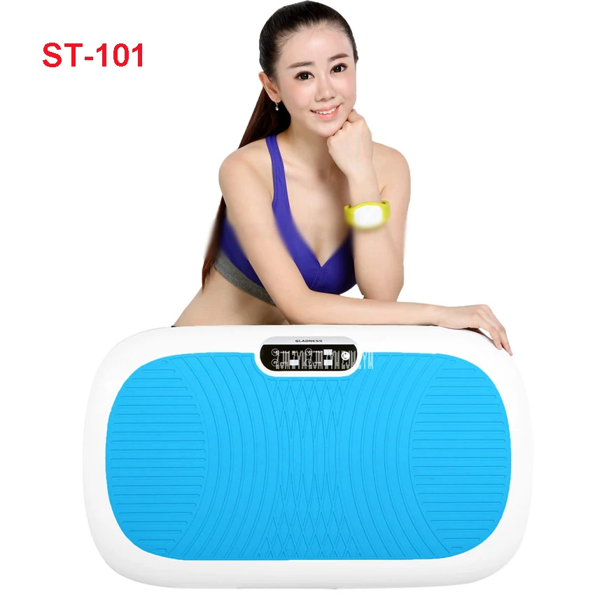 

HOT Ejercicios 230W Power ST-101 Fit Vibrating Foot Crazy Massage Slim Body Vibrator Slimming Fitness Weight Loss Device 220V