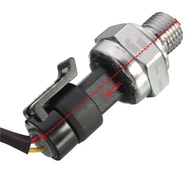 High quality Pressure Transducer Sensor 5V 0-1.2MPa Oil Fuel for Gas Water Air