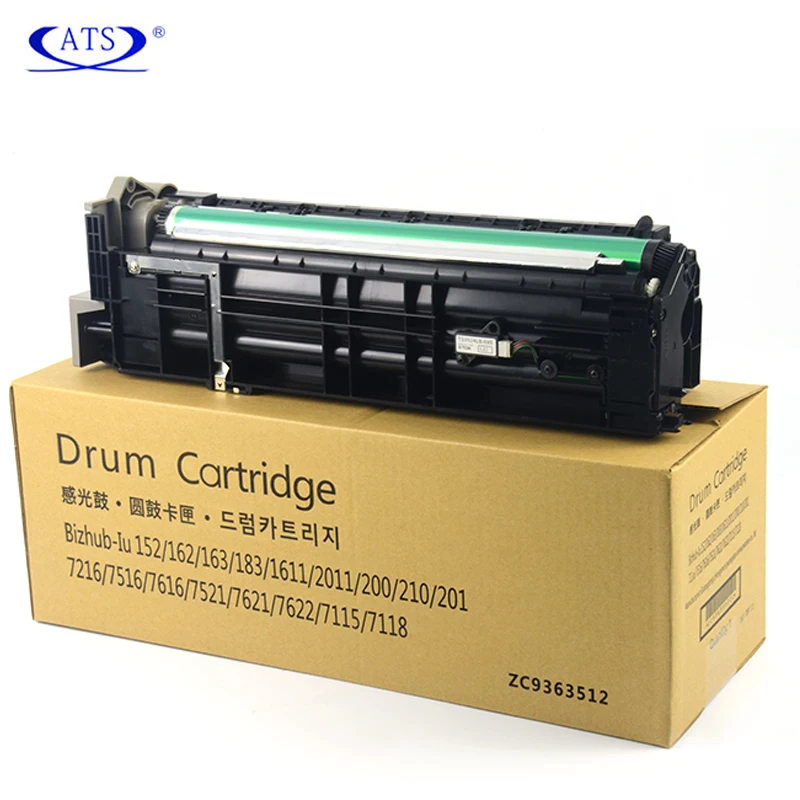 OPC Drum unit Toner cartridge For Konica Minolta Bizhub 152 162 163 183 1611 2011 200 210 201 7216 7118 7516 7616 7521 7115 7622