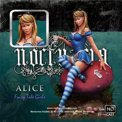 Resin kit Alice Ribbon Mushroom Terrace