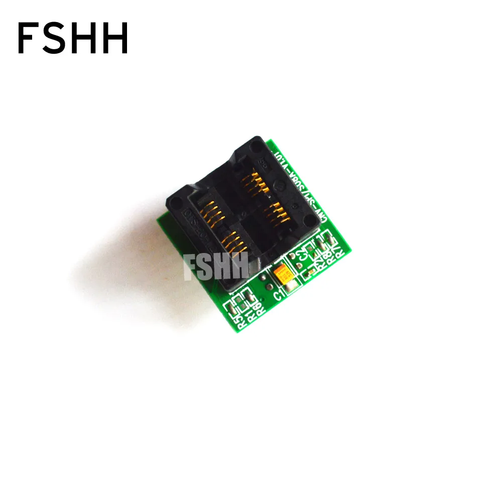 CNV-SPI/S08A-V1.01 Programmer Adapter SOIC8 SOP8-DIP8 Adapter IC test socket of wide-body 200mil