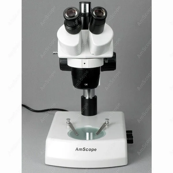 المجهر ستيريو ثلاثي العينيات-لوازم amscope 20X-30X-40X-60X ثلاثي العينيات ستيريو المجهر مع أعلى وأسفل أضواء