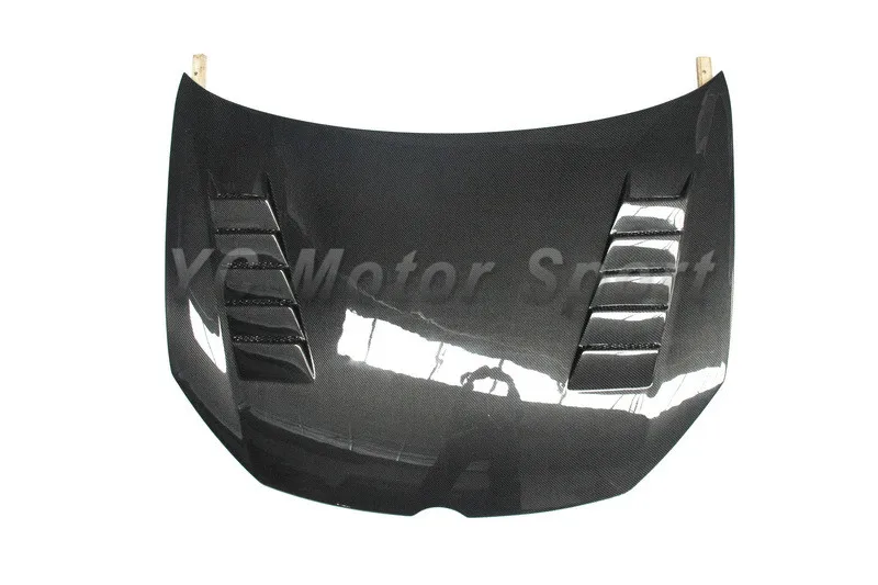 Car Accessories Carbon Fiber Hood Fit For 2009-2012 Golf MK 6 Vented Hood Bonnet Car Stying