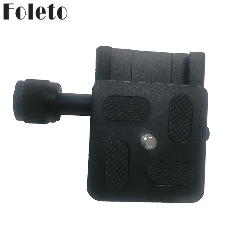 Foleto Quick Release Plate PU50 k50 PTZ Base Borad Tripod Holder 1/4 3/8 screw for canon nikon Camera DV Tripod weifeng benro