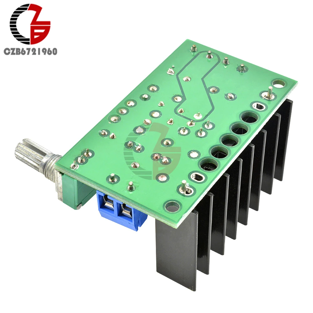 TDA2050 Power Amplifier Module DC 12V-24V 5W-120W 1 Channel Audio Amplifier Board Subwoofer Sound Amplifier for Home Speaker