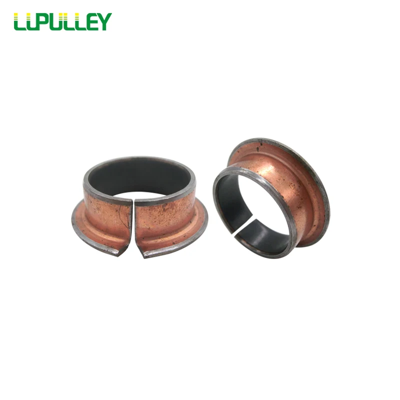 LUPULLEY 2pcs SF1-F Bronze Flange Bushing Self Lubricating Oilless Bearing SF1-F16150 SF1-F16215 SF1-F18200 SF1-F20265