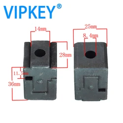 P143 key copy machine chucking tools for T143 old key cutting machine width with 14 mm clamp fixture locksmith tool