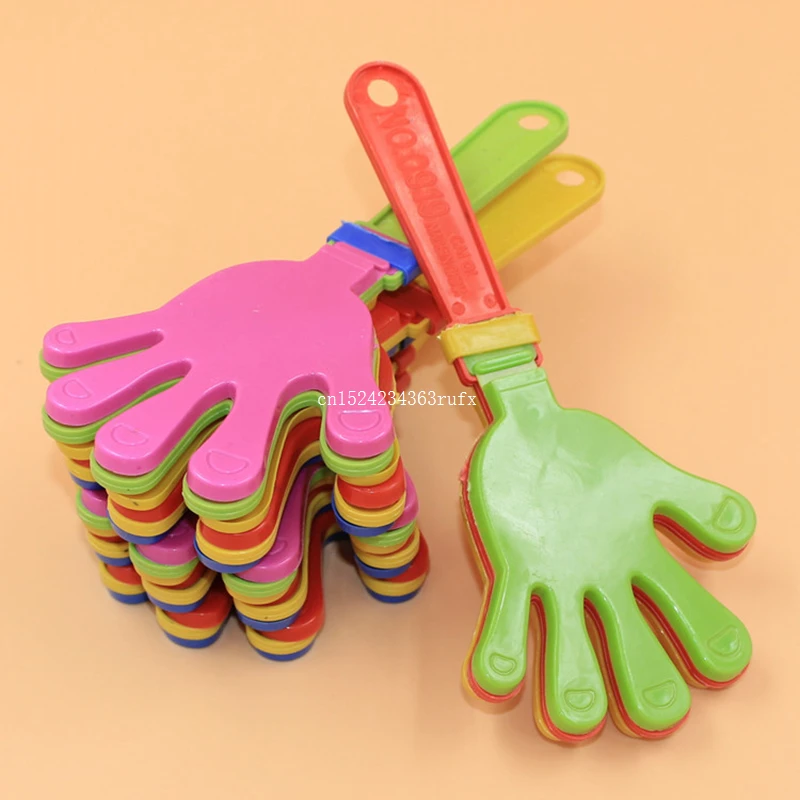 

200pcs Clap Your Hands Small Hands Clapping Toy Colorful Hand Clapper Concert Party Cheering Props Children Clap