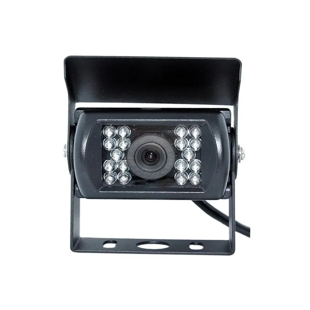 ANSHILONG Vehicle DC 12V -24V Rear View Camera 18 led Night Vision Waterproof Reversing Backup Cameras For Truck / Trailer / Van