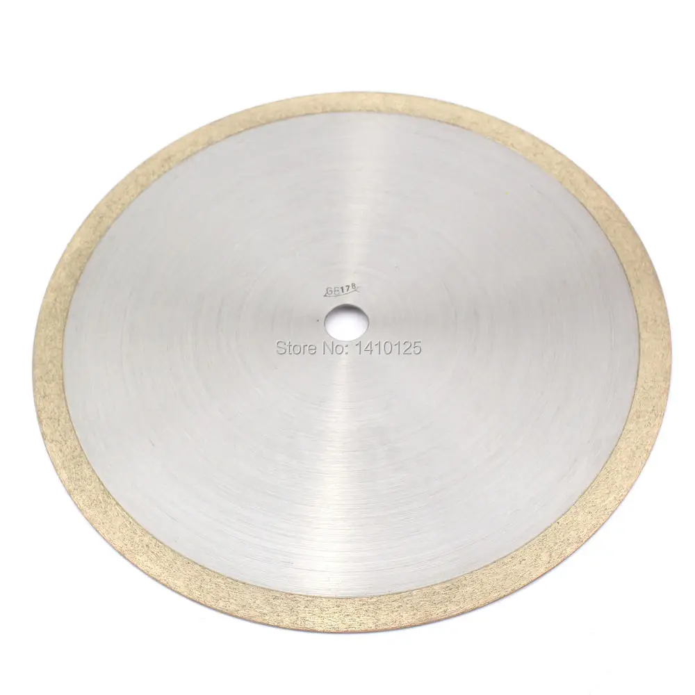 

14" inch 350mm x 20mm x 2.9mm Diamond Continuous Rim Saw Glass Wet Cutting Blade Arbor 3/4" 5/8"