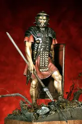 Resin kit heavy infantry 75 mm Unassembled Sculpture for Hobbyists