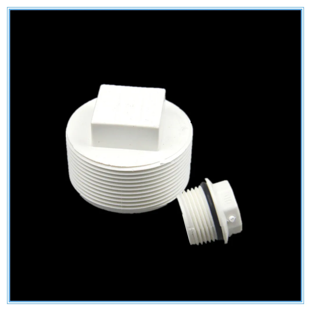 The outer thread plug of PVC outer teeth plug the outer thread plug to plug the cap