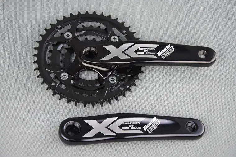 Ultralight Mountain Bike Crank Detachable Modified Sprocket Wheel 22-32-44T Polished Aluminum alloy Mtb Bicycle Chainwheel