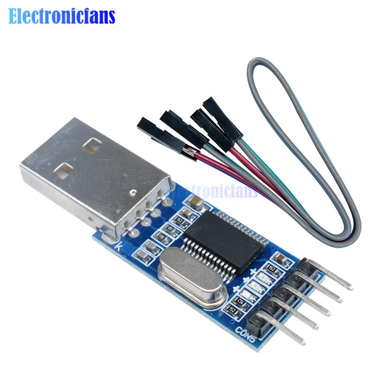 1Set Standard USB To RS232 TTL Converter Adapter PL2303 PL2303HXA Download Board Module 4Pin Cable for Arduino