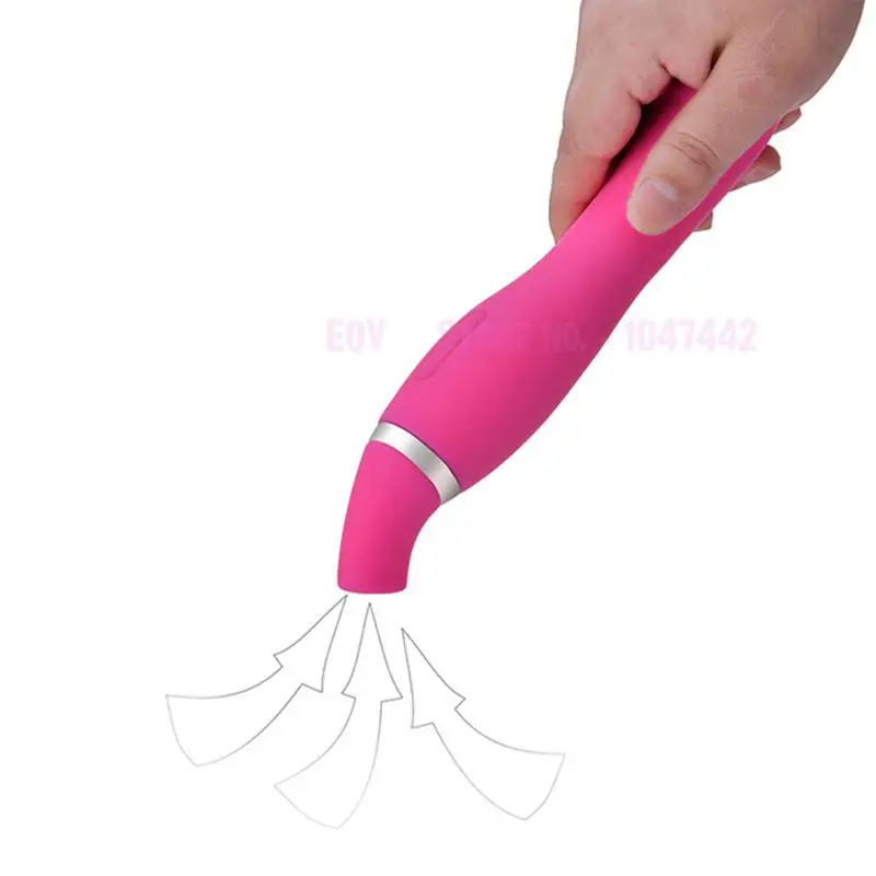 Vibrador de ponta dupla e máquina de sucção, 1.5cm, estimulador de clitóris e mamilo, brinquedo sexual para mulheres