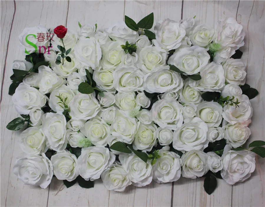 SPR Free Shipping-10pcs/lot Artificial wedding rose flower wall background arrangement flowers road lead flowers decorations