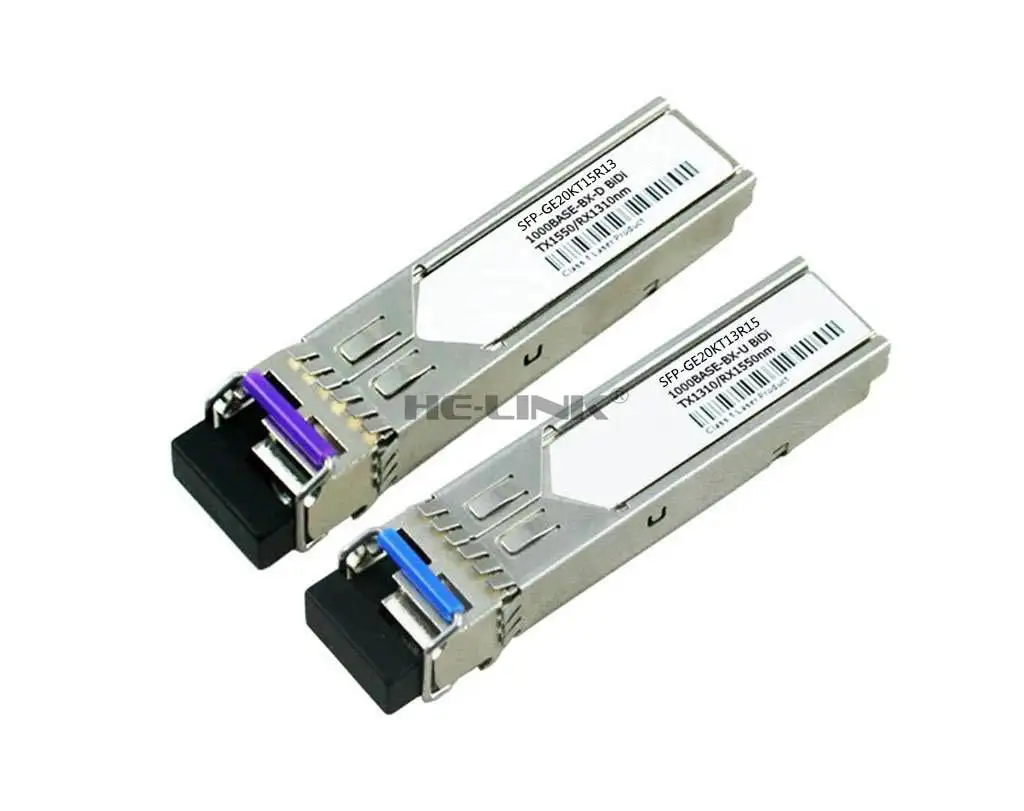 

LODFIBER SFP-GE20KT13R15/SFP-GE20KT15R13 JUNIPER Networks Compatible 1.25G 1310/1550nm BiDi 20km Transceiver