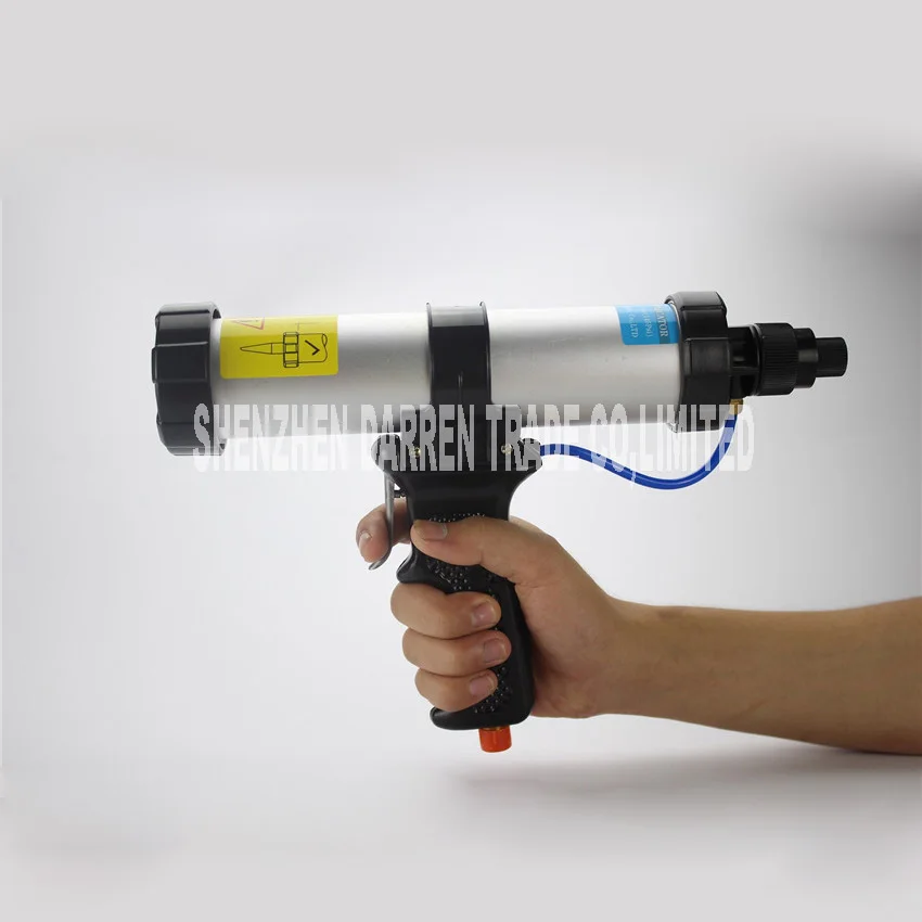 Thủy Tinh 300ML Súng Bắn Keo PU Keo Súng Không Mắc Ca Súng xúc Xích Loại Khí Nén Mắc Ca Súng Tiếng Ồn Nhỏ Hơn 70dB