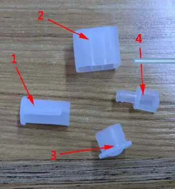 

ERIKC Injector Plastic Protection Plug, Plastic Caps For 0445110# Series Injector