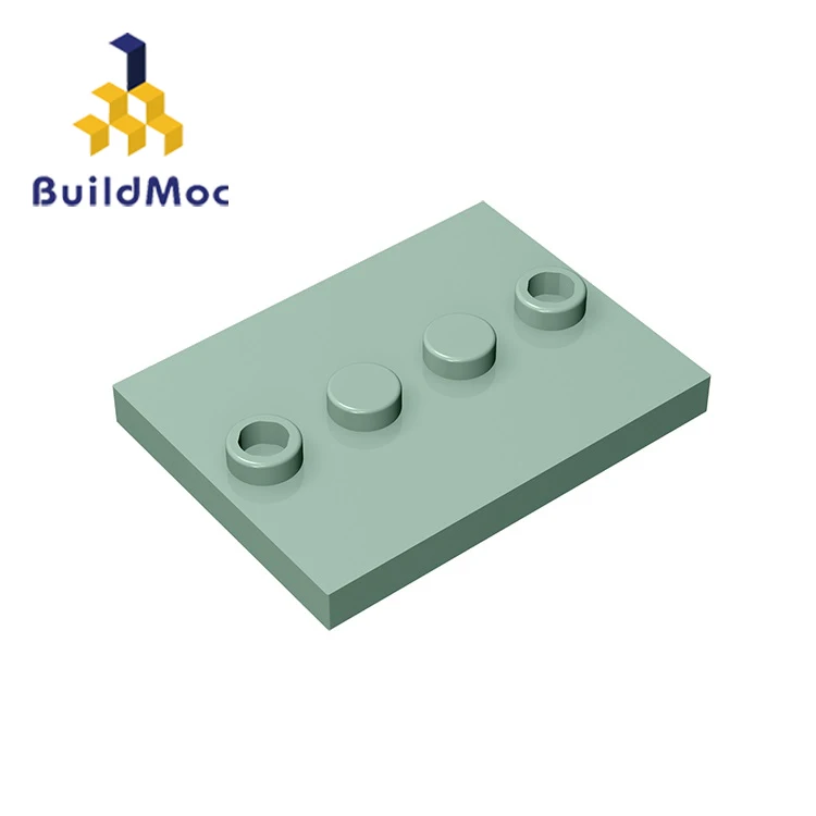 BuildMOC 88646 17836 3x4 human base brick high-tech Changeover Catch For Building Blocks Parts DIY Edu