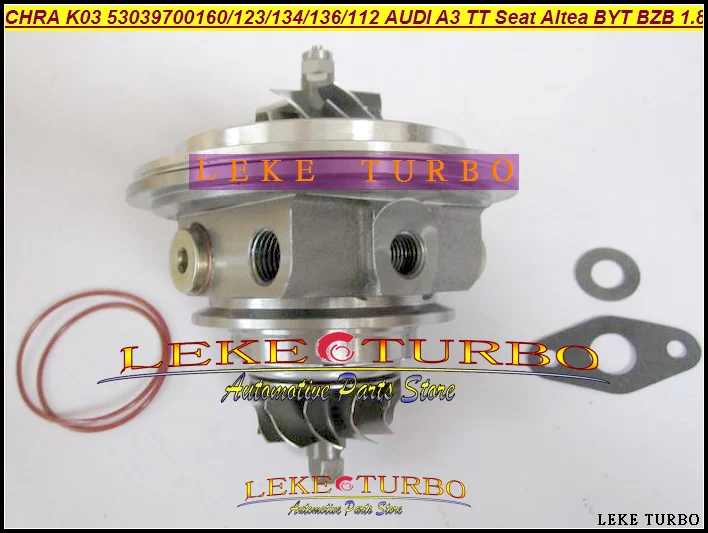 

Turbo CHRA Core K03 53039700160 53039700134 53039700136 53039700123 06J145701R 06J145701J For AUDI A3 TT Seat Altea BYT BZB 1.8L