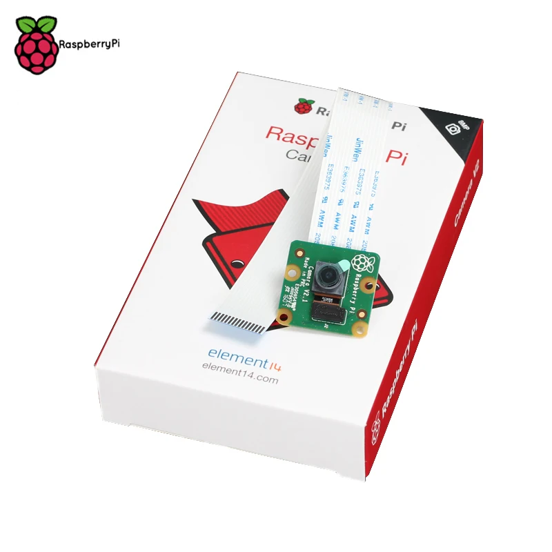 Najlepszy oficjalny moduł kamery Raspberry Pi V2 z chipami wrażliwymi na światło Sony IMX219 8 MP pikseli 1080P wideo oryginalna kamera RPI 3