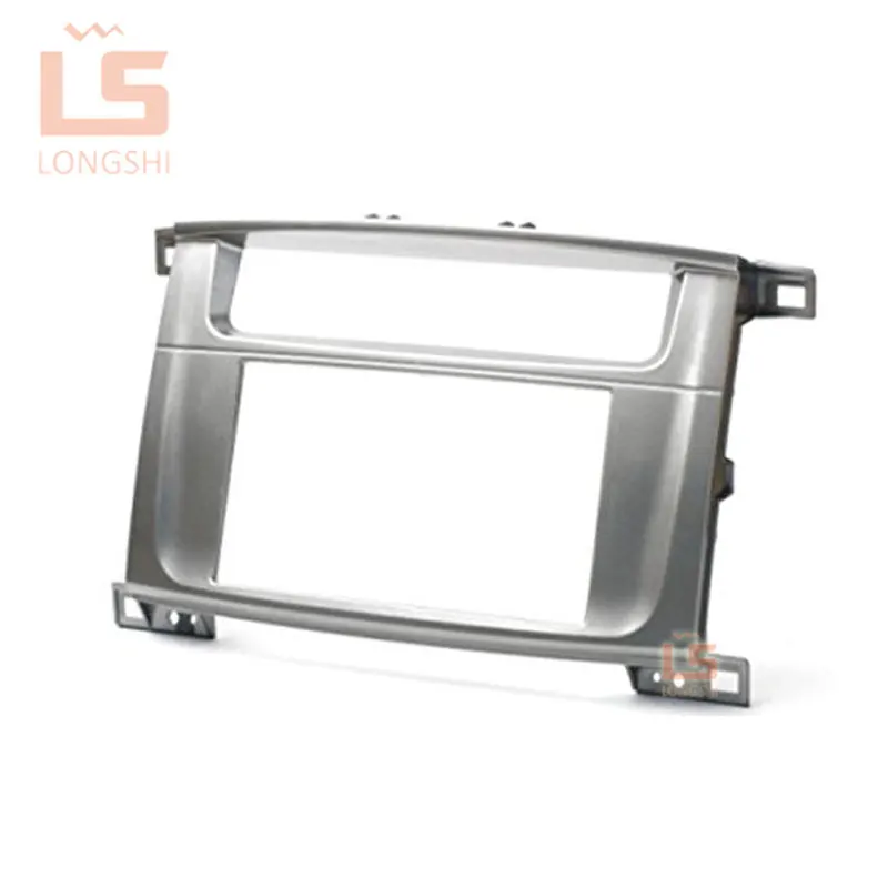 Double 2Din Car Radio Fascia Surround Panel Trim for 1999-2008 Toyota LAND CRUISER 100 Lexus LX-470 Bezel DVD,2 DIN