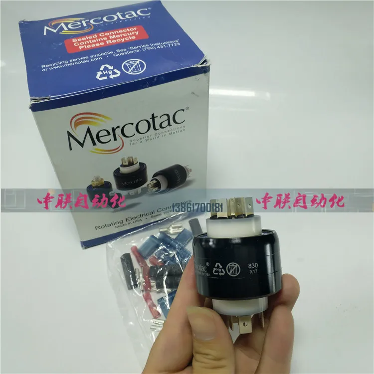 Mercury Slip แหวน 830 Rotary Connector 8 Conductive Slip แหวน 6 แผนที่ 30A2 4A Joint