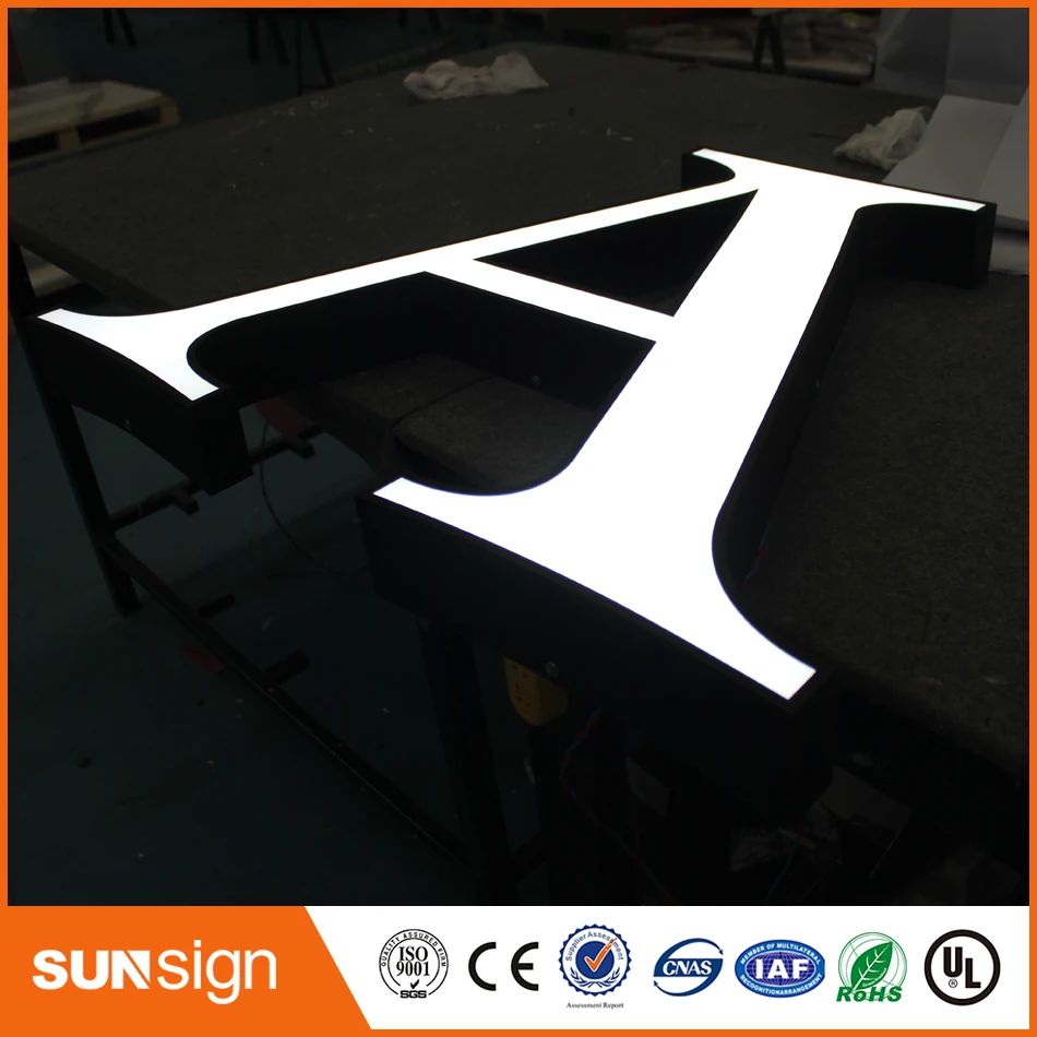 3d Kanaal Letters Teken Buiten