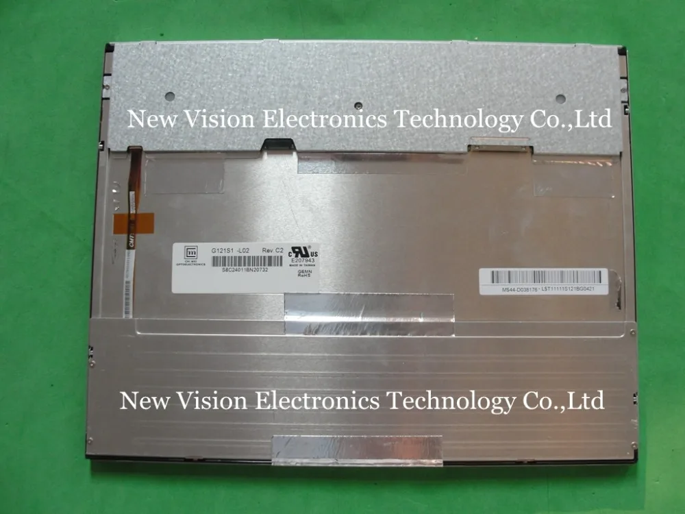 

G121S1-L02 Original A+ quality 12.1 inch LCD screen for Industrial Equipment