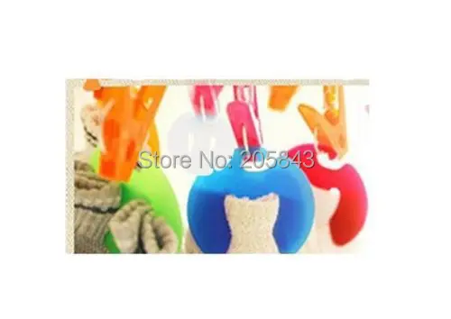 20PCS/LOT  Multifunctional mini socks clip small Receiving airing clips laundry folder storage drying wind proof Clip