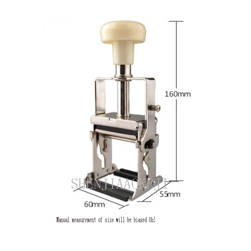 manually adjustable production date code machine Print food plastic bag label Codec Imitation inkjet printer 1pc