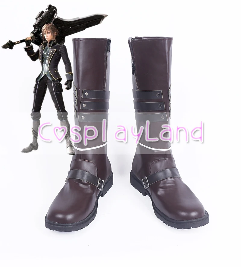 Game God Eater 2 Rage Burst Blood Alpha Cosplay Boots Shoes for Adult Men Shoes Costume Accessories Custom Made