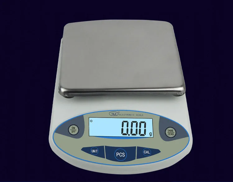 Precision 2000 x 0.01g 10mg Digital Analytical Balance Lab laboratory  Electronic Scale Balance