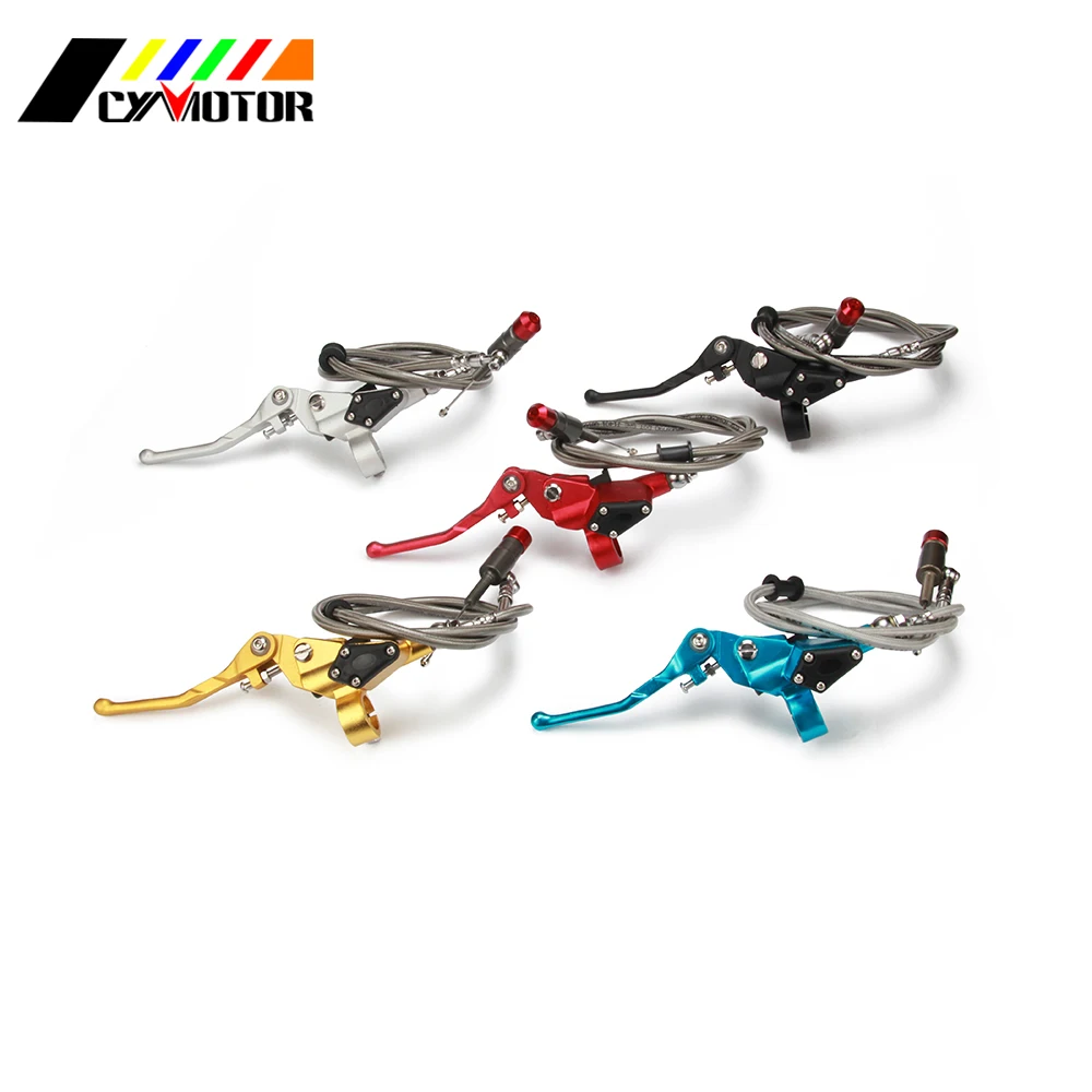 1200MM Motorcycle Hydraulic Clutch Lever Master Cylinder For 125-250cc Vertical Engine Dirt Bike ATV Enduro Motocross