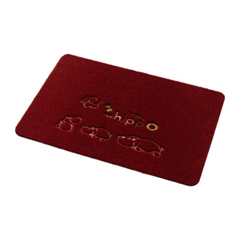 beibehang High-end embroidery can be cut non-slip mats in the living room washable door mats door cushions U-shaped cushions