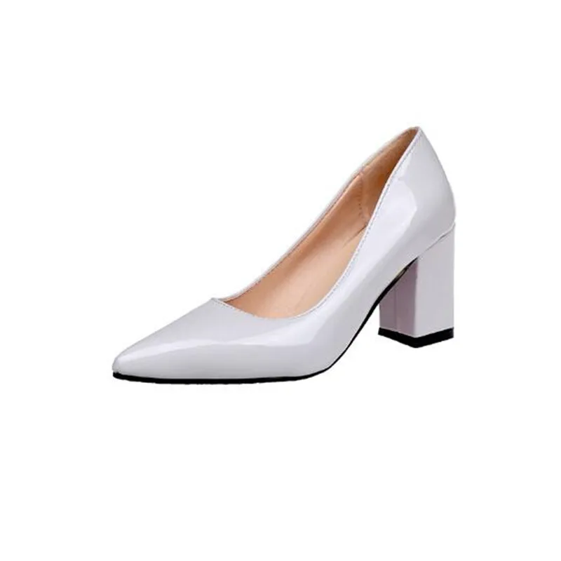 2022 Women's High Heels Sexy Bride Party mid Heel Pointed toe Shallow Mouth High Heel Shoes Women shoes big size 35-43