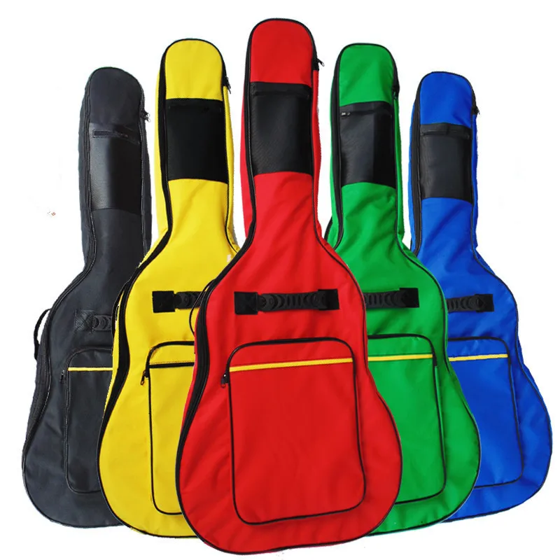 

5 colors FD good quality 39 40 41 inch acoustic guitar gig bag case backpack shoulder padded protection waterproof free shippin