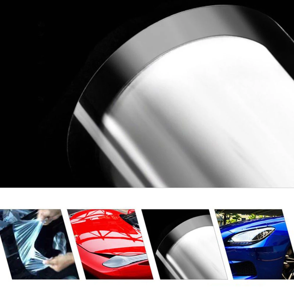 SUNICE TPU Clear Car Paint Protection Vinyl Film PPF Car Protective Film DIY Car Body Films Car Wrap Sticker TPU-V8 1m