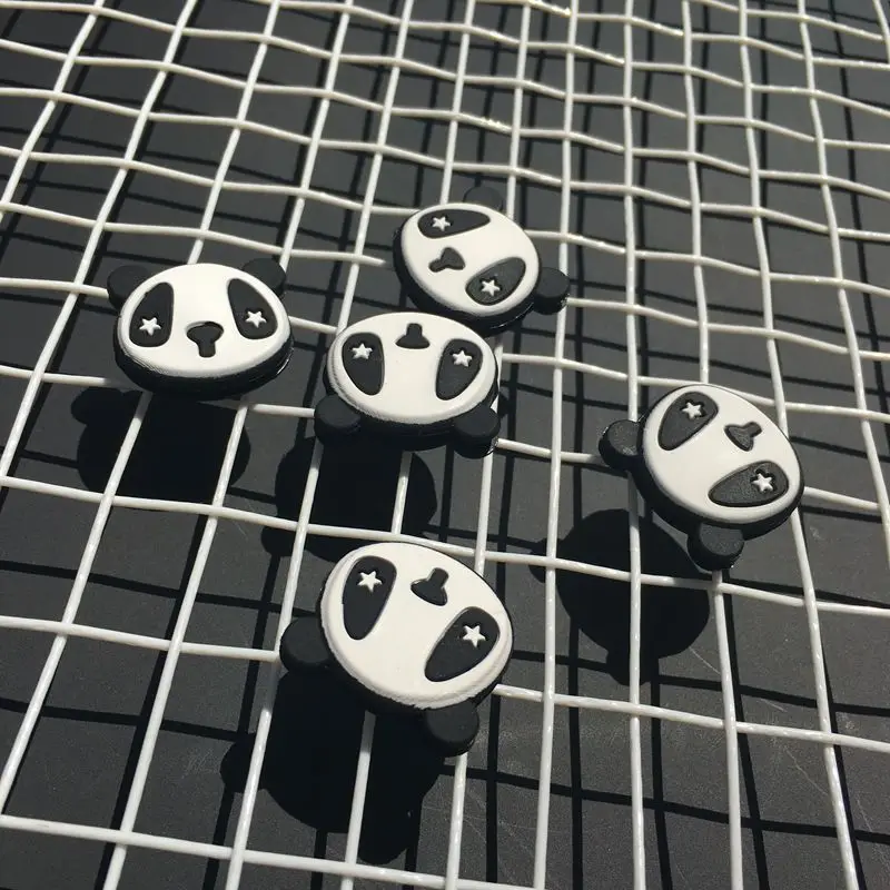 100pcs Cartoon panda Tennis racket Vibration Damper Absorber /tennis racquets shock absorber