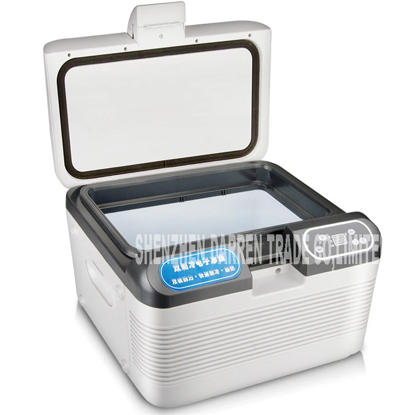 Refrigerador termoeléctrico portátil para coche, dispositivo de refrigeración de medicamentos, para vivero, cerdo/conejo/ratón, CA de 220V, CC de 12V, 12L